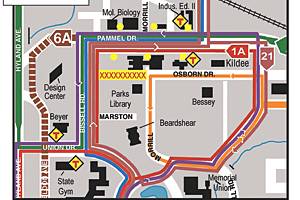 Osborn Closes, alternate Cyride routes – Iowa State Daily