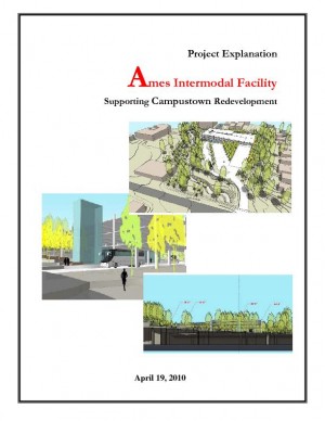 Ames transportation hub location opposed