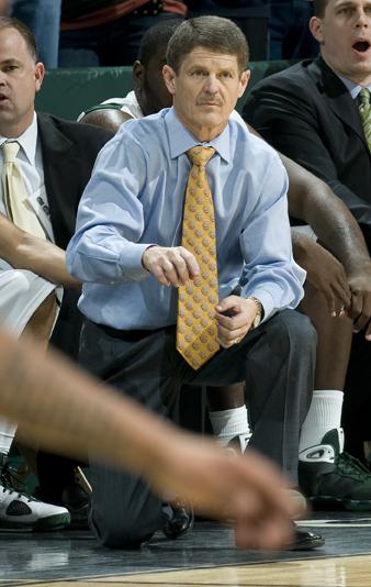 Bobby Lutz coached for the University of Charlotte during the 2009-2010 season. Lutz was fired by Charlotte after 12 seasons at the school, but was hired Thursday to the ISU mens basketball staff by coach Fred Hoiberg.