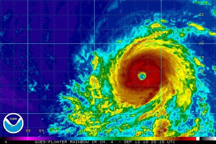 Satellite+rainbow+infrared+image+of+Hurricane+Igor+on+Sept.+12+at+3%3A15+p.m.+CDT.