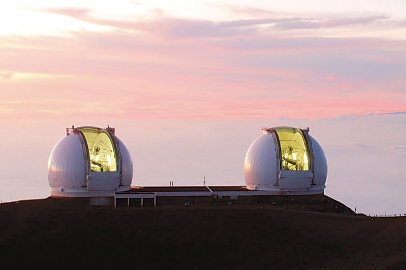 Astronomers at the Keck Observatory in Hawaii have found a planet orbiting a distant star that could support life.