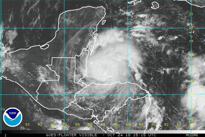 The+weather+system+known+as+Richard+has+intensified+in+the%0ACaribbean+from+a+tropical+storm+into+a+Category+1+hurricane%2C%0Aaccording+to+the+CNNs+weather+team.+This+image+was+taken+on+Oct.%0A24%2C+at+5%3A15+a.m.+CDT.%0A