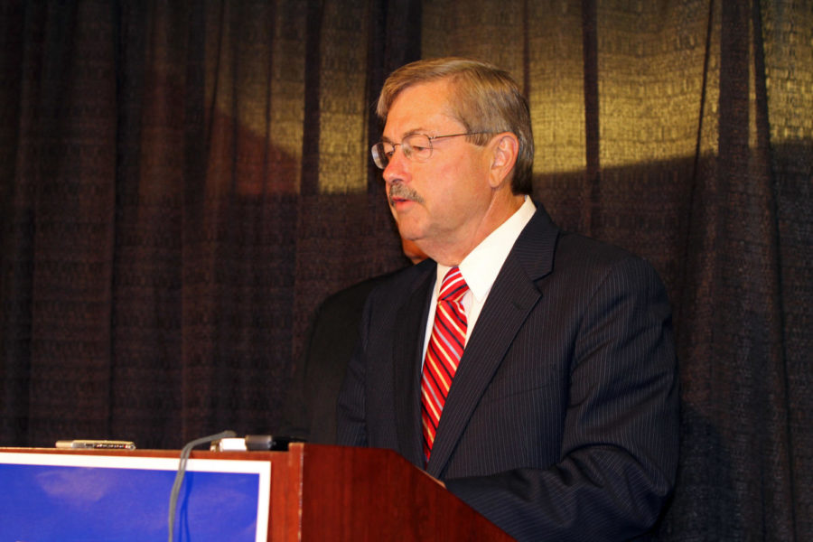 Gov. Terry Branstad signed the Iowa Defense of Marriage Act into law in 1998, during his final term. Branstad said he will not state his position on the retention vote of the three Iowa Supreme Court justices, but Lt. Gov. Joy Corning, who served in Branstads administration, has been outspokenly supportive of retaining the judges.