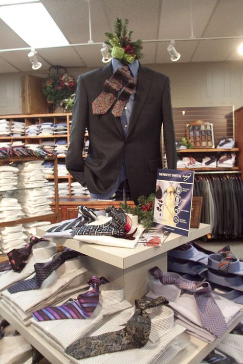 Moorman Clothiers features high end apparel for both men and women. None of the clothing is available elsewhere. 