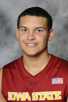 Iowa State Mens Basketball freshman center Jordan Railey. From Iowa State Athletic Department. 