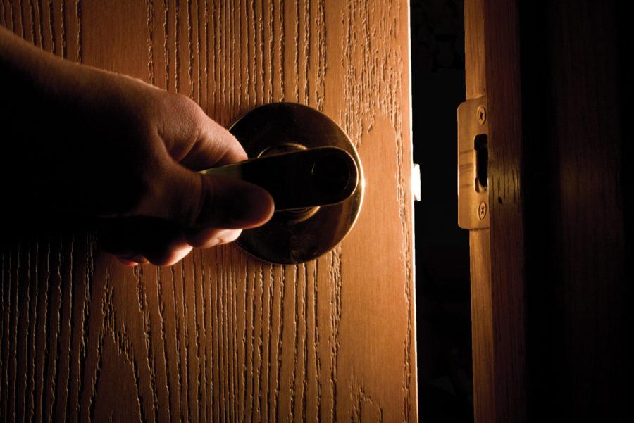 Students should lock their doors to protect their apartment from being burglarized. Ames Police have received several reports in the last month of break-ins at apartment complexes along Mortensen Road. Photo Illustration: Kelsey Kremer/Iowa State Daily
