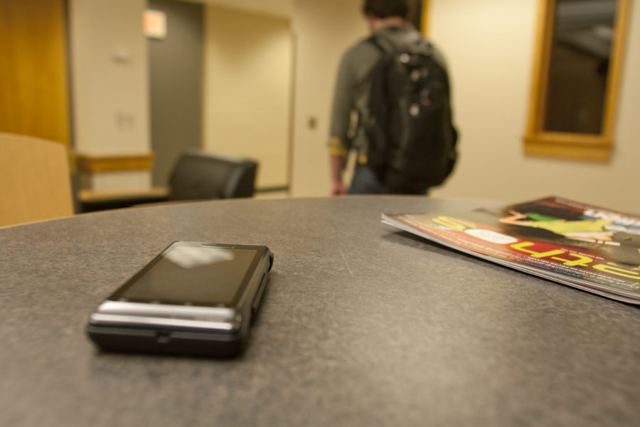 Cell phones are one of the most commonly misplaced items on campus. 