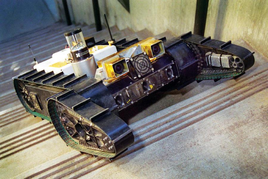 Urbie is a lightweight robot that includes some NASA technology. Similar robots, derived from NASA’s robotics projects such as the Mars Rover, are being used in Japan to monitor radiation where it is dangerous for humans.
