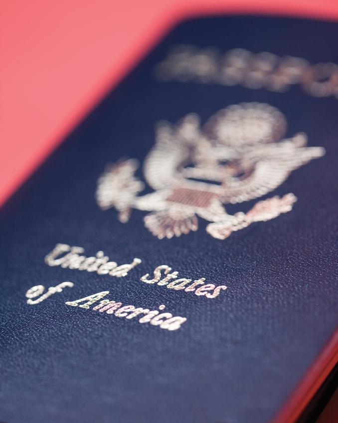A U.S. passport.