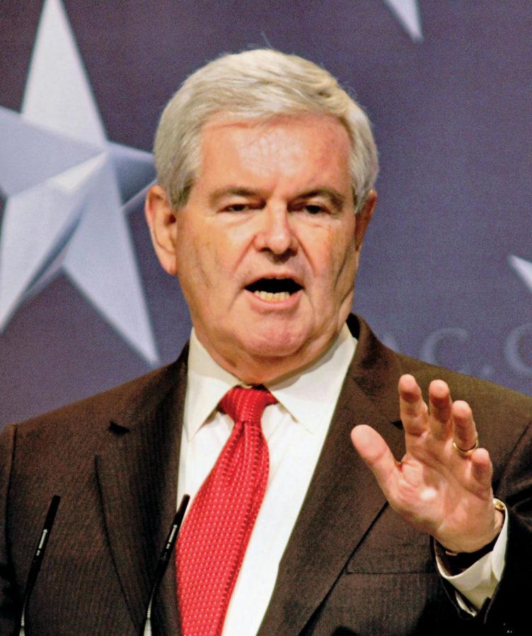 2012 presidential candidate Newt Gingrich