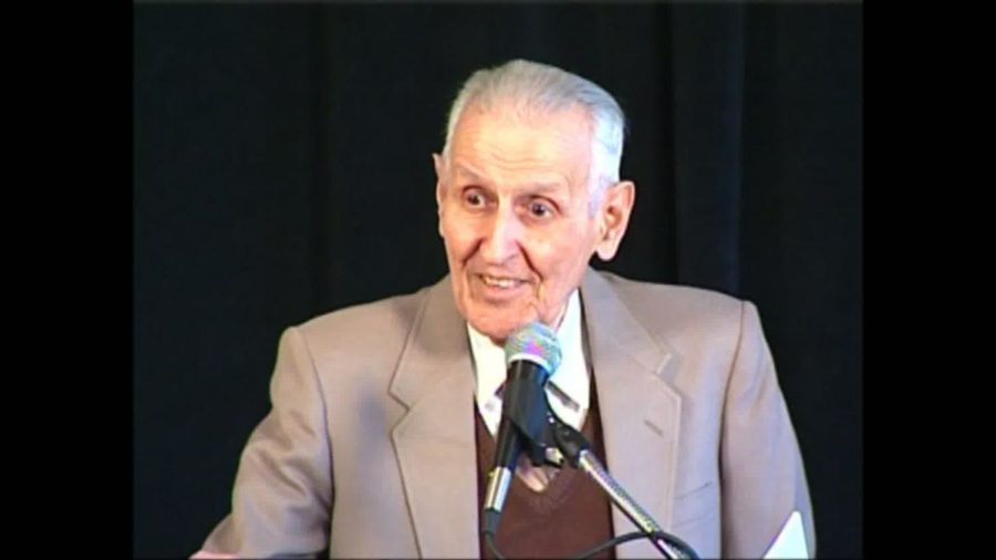 Dr. Jack Kevorkian speaking in Detroit, Michigan on March 24, 2008. The Michigan assisted-suicide advocate, who had struggled with kidney problems, died early Friday, June 3, 2011.