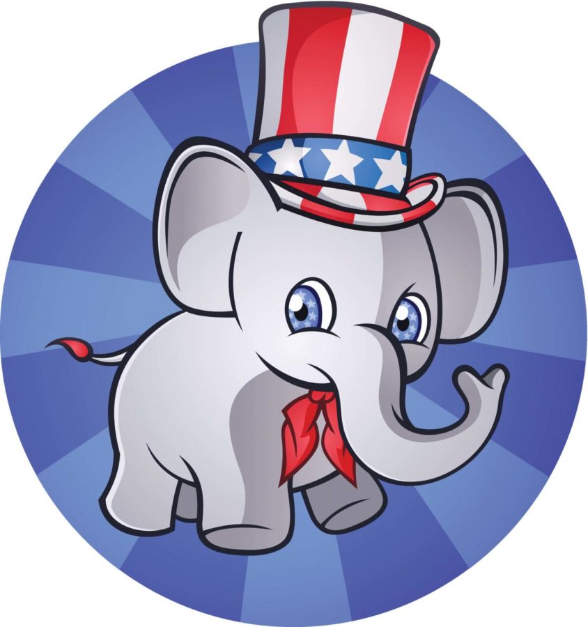 Columnist Michael Belding believes that one can be a Republican
without being an inflexible ideologue. The elephant has been used
as a symbol of the Republican Party since the mid-19th century,
most notably by the cartoonist Thomas Nast.   
