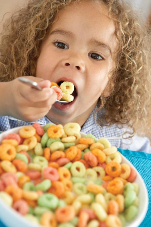 New advertising guidelines suggest that food companies not
market foods high in fats, sugars and sodium to children ages 2 to
17. 
 
