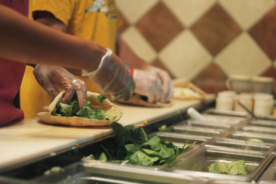 Students who want to spice up their culinary tastes have many
options off campus, including Ames classics like Stomping Grounds,
Jeffs Pizza, and Pita Pit.
