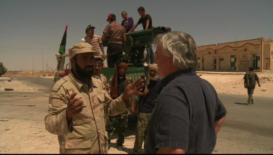 Outnumbered and outgunned, Libya rebels set their sights on
Tripoli. Ben Wedeman reports.

