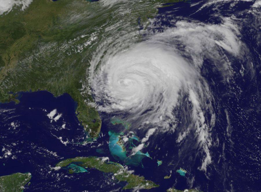 This visible image of Hurricane Irene from the MODIS instrument
aboard NASAs Terra satellite was taken at August 26 at 12:30 p.m.
EDT, when Hurricane Irene was off the Carolinas.
