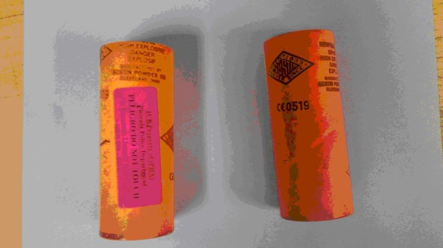A container with explosives that was part of a Phoenix police
training exercise was recovered Monday, Sept. 5, 2011 after it was
stolen the previous week from Sky Harbor International Airport, a
police spokesman said. 
