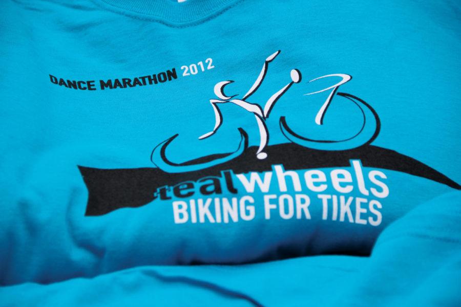 ISU Dance Marathon biked through the chill for its annual
bicycle race event "Teal Wheels" Saturday, Sept. 17. ISU Dance
Marathon gathers emotional and financial support for children with
life threatening illnesses and their families. 
