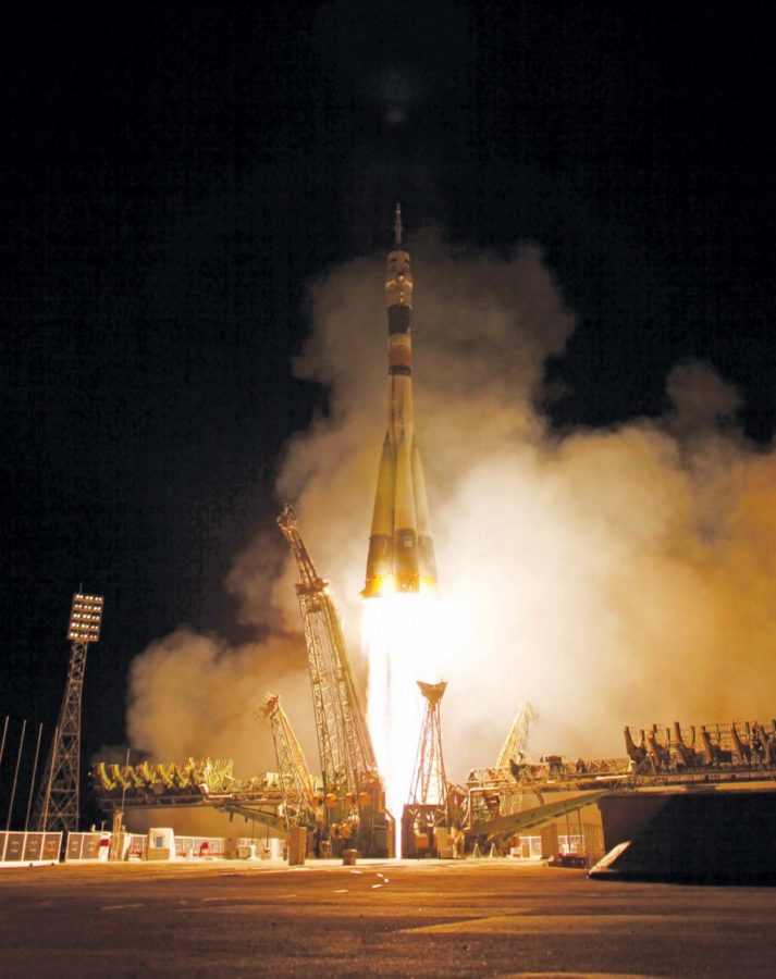 The Soyuz TMA-21 launches from the Baikonur Cosmodrome in
Kazakhstan on April 5 carrying Expedition 27 Soyuz Commander
Alexander Samokutyaev, NASA Flight Engineer Ron Garan and Russian
Flight Engineer Andrey Borisenko to the International Space
Station. The Soyuz, which has been dubbed Gagarin, is launching
one week shy of the 50th anniversary of the launch of Yuri Gagarin
from the same launch pad in Baikonur on April 12, 1961, to become
the first human to fly in space.
