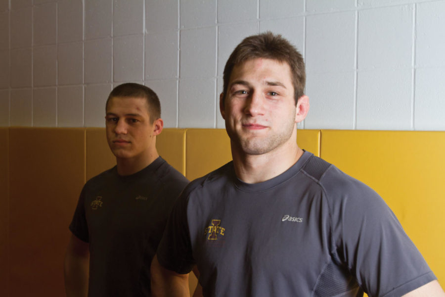 Andrew Sorenson, a redshirt senior, and his younger brother
Aaron, a freshman, create a name for themselves at Iowa State.
Aaron, training under Kevin Jackson, is following in his brothers
footsteps. Andrew is currently ranked No. 4 in the nation at 165
pounds.

