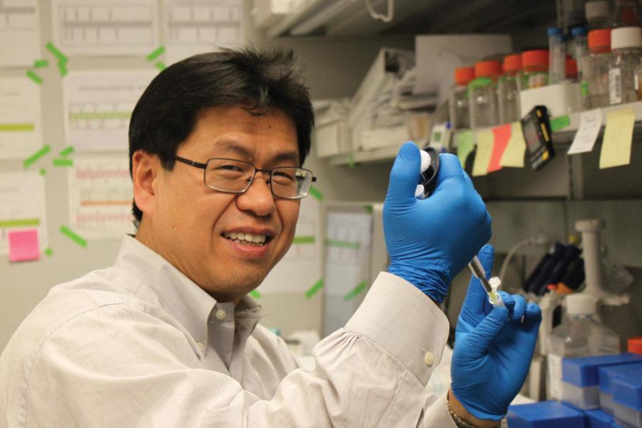 Dr. Michael Cho, deputy director for the Center for Advanced
Host Defense Immunobiotics and Translational Comparative Medicine,
has gained recognition for his work toward a vaccine for HIV. In
the past few years, his lab has developed a candidate that could
protect against the viral precursor to AIDS.
