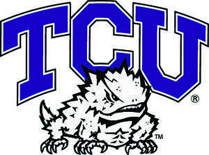 TCUs logo. The Horned Frogs agreed to join the Big 12 on Monday
night, Oct. 10, 2011. 
