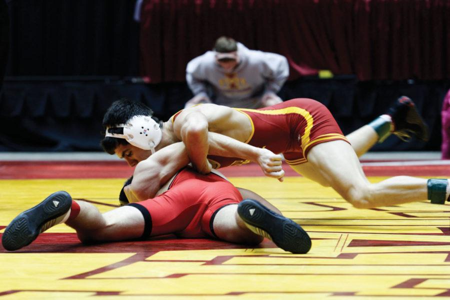 Wrestling+at+125+pounds+Ryak+Finch+started+off+the+match+for+the%0ACyclones.+Finch+pinned+his+opponent+in+the+first+period+with+1%3A36%0Aleft+on+the+clock.+The+Iowa+State+wresting+team+held+the+Iowa+State%0ARegional+on+Sunday.+The+team+matched+up+against+the+Wisconsin%0ABadgers+and+won+with+a+final+team+score+of+33-3.%C2%A0%0A