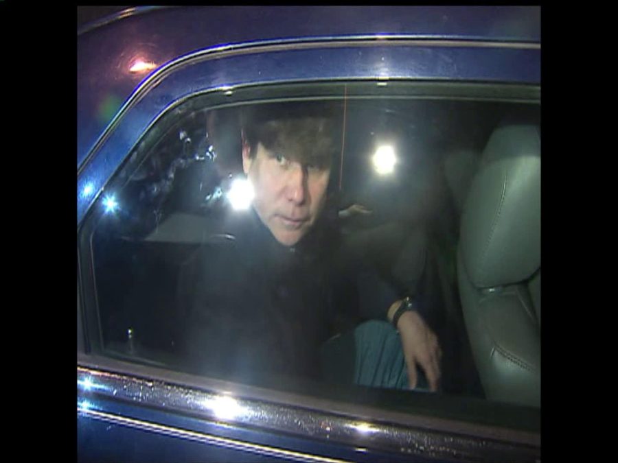 Former Illinois Governor Rod Blagojevich begins serving time behind bars Thursday, March 15, 2012. He left his home in Chicago for a federal prison in Colorado to serve 14 years for a corruption conviction.
