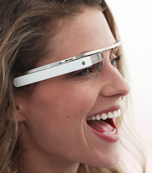 Google announced Project Glass on Wednesday, April 4. Google developers are working on a pair of glasses, shown above, that would include a video camera and smartphone technology.
