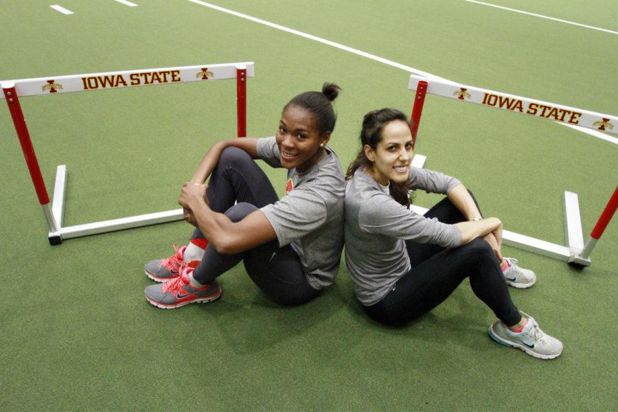 
Kianna Elahi and Ese Okoro both will compete in the 400-meter hurdles during the NCAA Track and Field Championships next week. Kianna goes into the championship ranked 10th with a time of 57.34 seconds, and Ese is ranked 21st with a time of 58.10 seconds.

