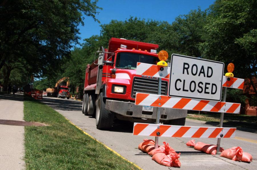 Osborn Drive will be closed for construction during the week of June 11 to 17.
