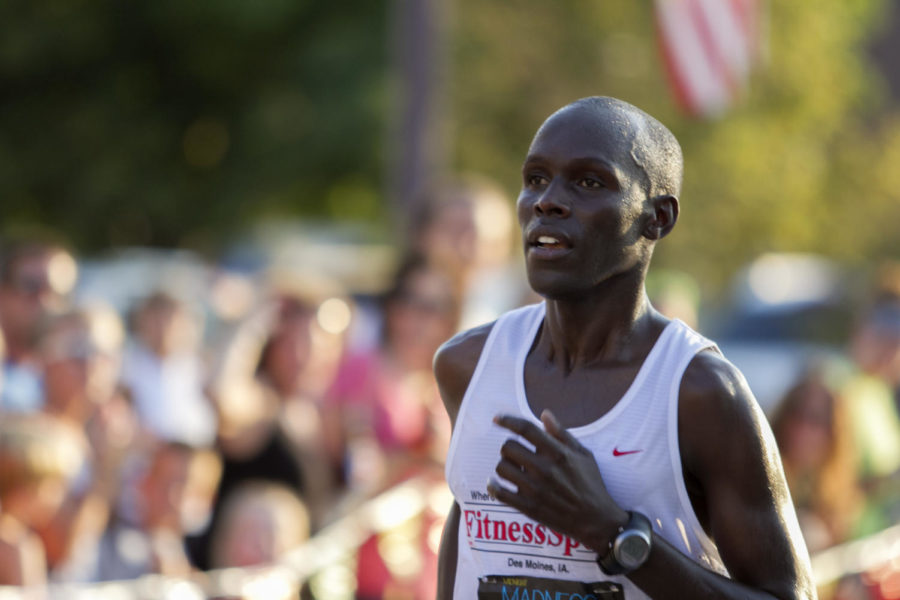 Julius Rotich finished first overall in the 2012 Midnight Madness on Saturday, July 14, in downtown Ames. The 2012 Iowa Summer Games were at Iowa State from July 12 to 15.
