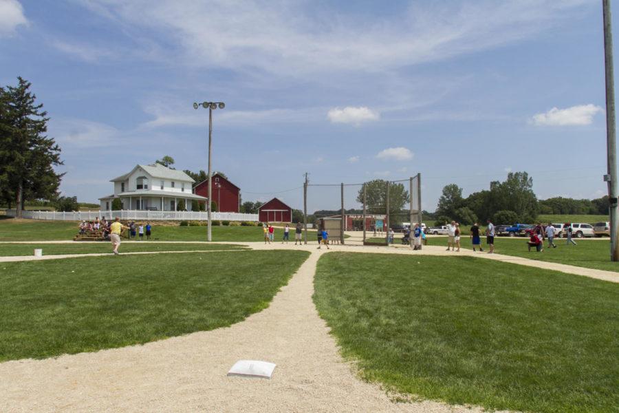The Field of Dreams movie site was built in 1989. It is a popular tourist attraction today, with thousands of people coming to play baseball on the field.
