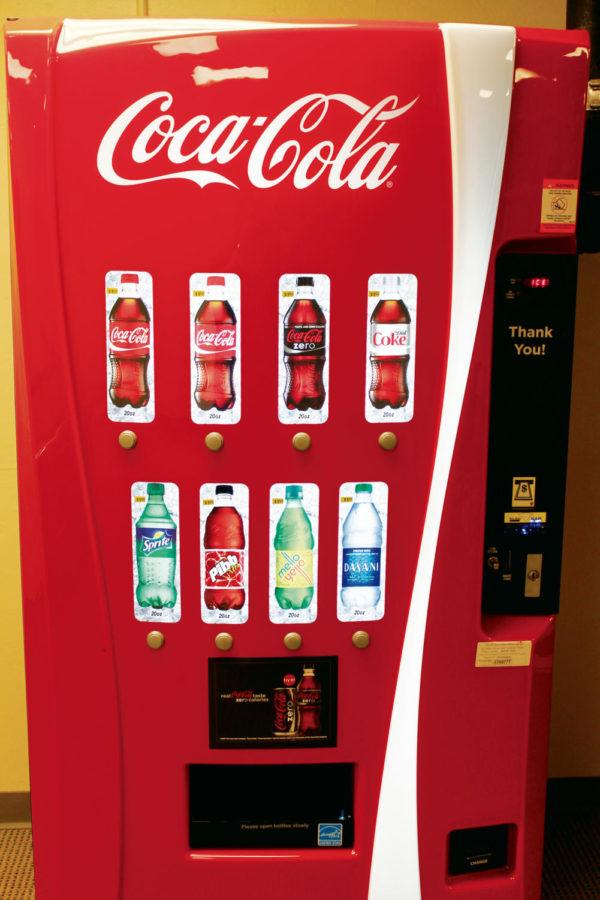 New Coca-Cola machines have appeared in buildings throughout Iowa States campus. Iowa State made the switch to Coke during the summer as its main pop provider.
