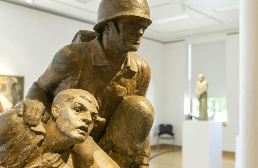 Christian Petersens sculptures will be on display at the Christian Petersen Art Museum until Aug. 3. The Christian Petersen Art Museum is located within Morril Hall. The next display will feature works of art by Andy Magee. 
