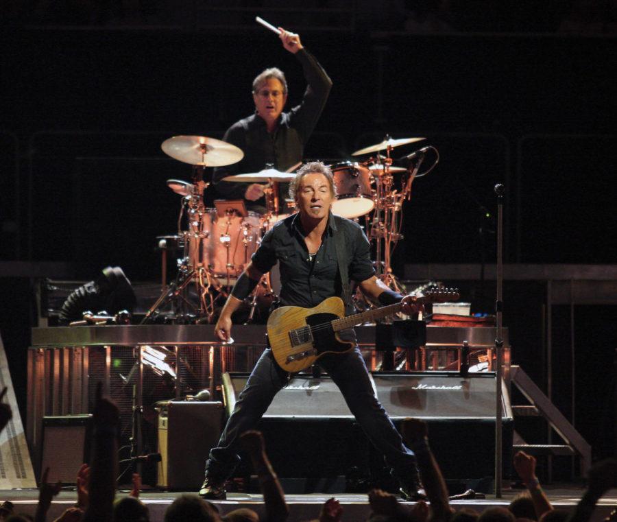 Musician Bruce Springsteen will make an appearance in Ames on Thursday to “encourage students to participate in early voting.” Presidential elections have started using celebrities to support their campaigns because celebrities may influence the votes of those who are undecided.  
