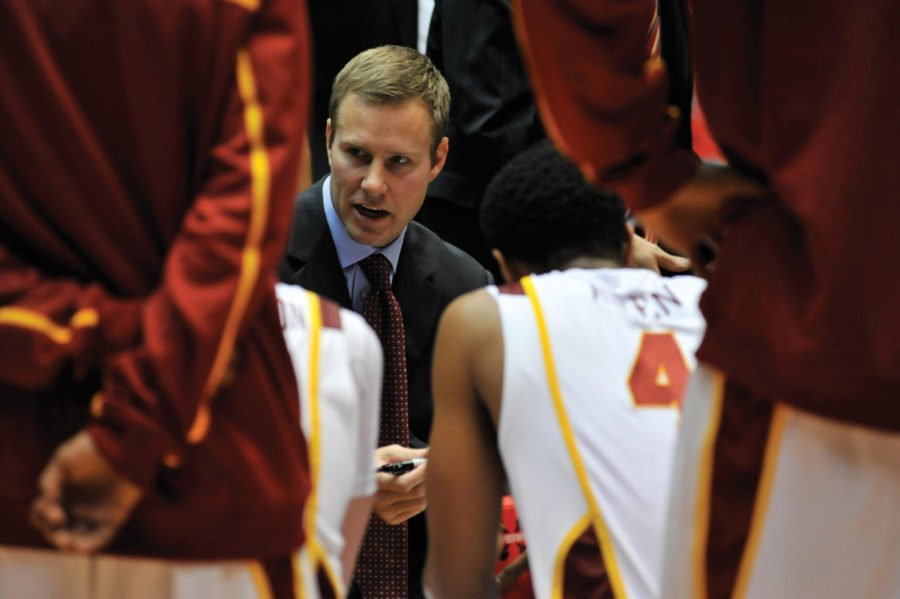 Fred+Hoibergs+late-game+coaching+strategies+throughout+his+five+years+as+coach+of+the+Cyclones+led+to+many+come-from-behind+second-half+victories.%C2%A0