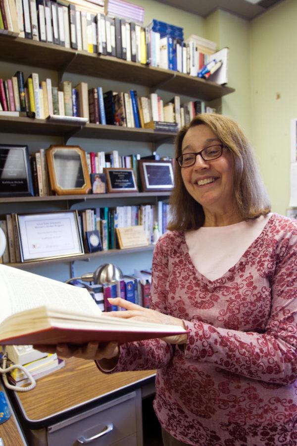 Kathy Hickok has been a professor at Iowa State since 1979. For more than 10 years, Hickok served as the chairwoman of the womens studies program at Iowa State. She retired after the fall semester 2012.
