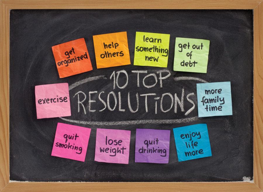 Some of the top News Years resolutions include losing weight, saving money and quitting old habits. Columnist Henry believes the key to keeping your resolutions is to keep trying after you fail.
