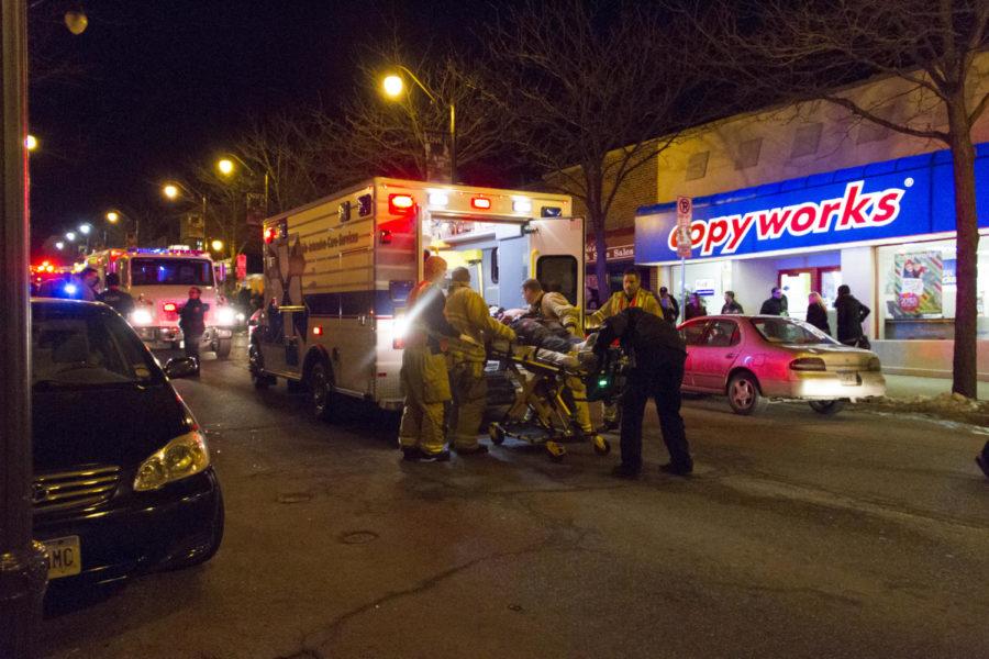 A man was hit by a truck on Friday, Jan. 18, 2013 on Welch Avenue, near Copyworks.
