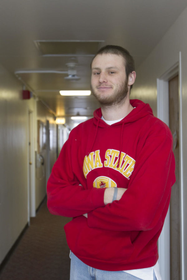 Branden Sammons, an incoming freshman in software engineering, was diagnosed with stage 2 Hodgkin’s Lymphoma cancer last summer. His plans to attend Iowa State were put on hold. On Jan. 13, Sammons moved into his dorm, and will start classes on Monday, Jan. 14.
