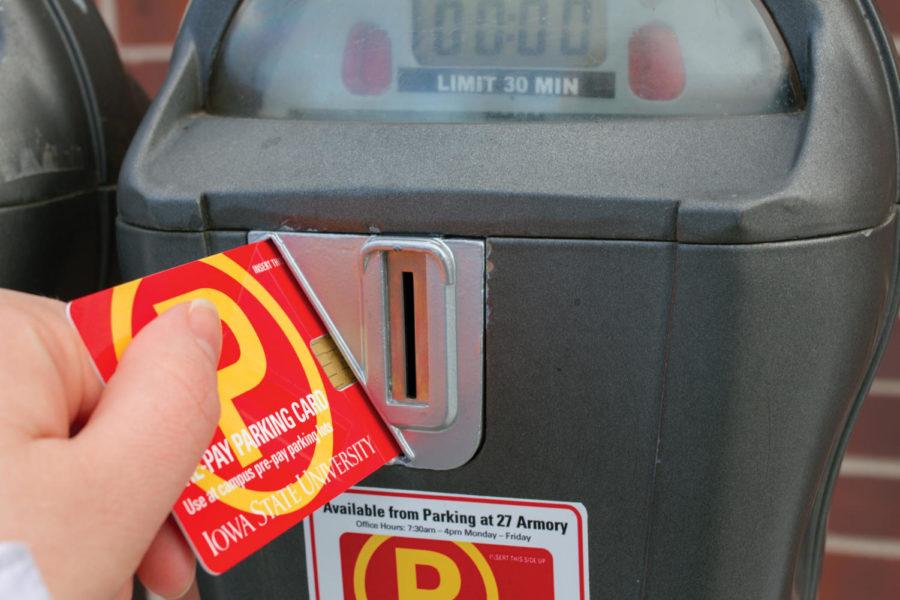 ISU Parking Division has begun putting new modules into parking meters that accept a pre-paid smart card. So far, 85 modules have been ordered, and the parking division hopes to have 245 parking meters that are smart card friendly within six months. 
