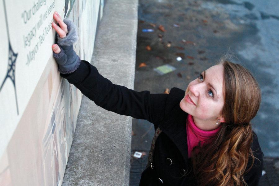 Hannah Rosenthal, graduate in architecture, will hold an exhibition in the Memorial Union during VEISHEA. 
