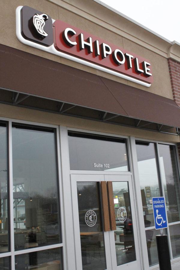 Chipotle, located on the corner of South Duff Avenue and Fifth Street, is currently hiring.
