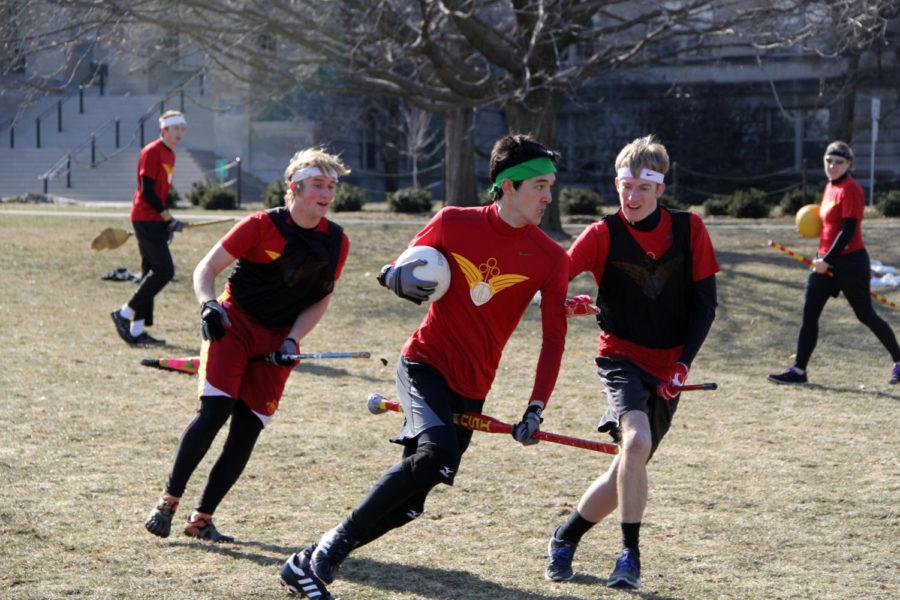 One way for students to participate on campus is through the Quidditch Club. These students take part in the Harry Potter-inspired sport on campus. 
