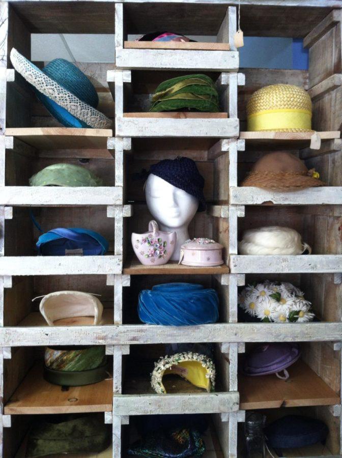 Anything But New has a wide variety of vintage hats for both men and women.
