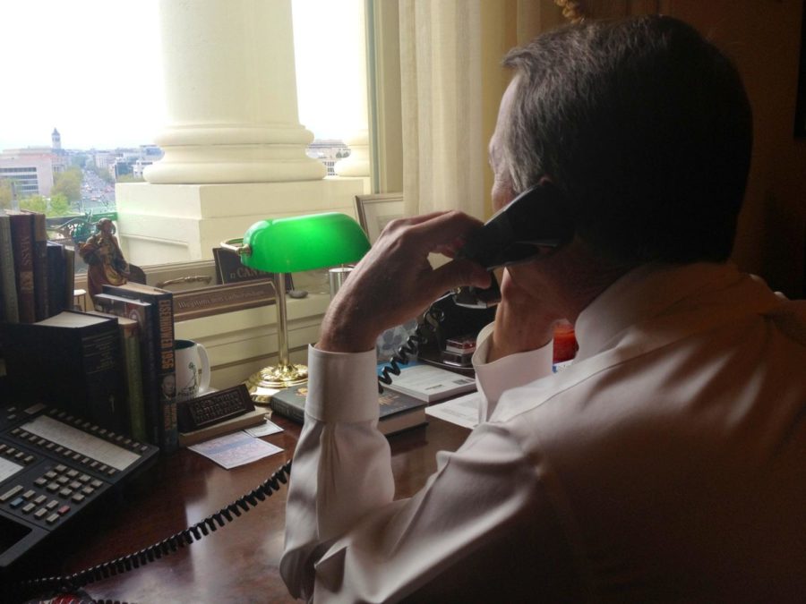 Speaker of the House John Boehner spoke to the president around 5:30 p.m. April 15, 2013 about the tragedy in Boston.
