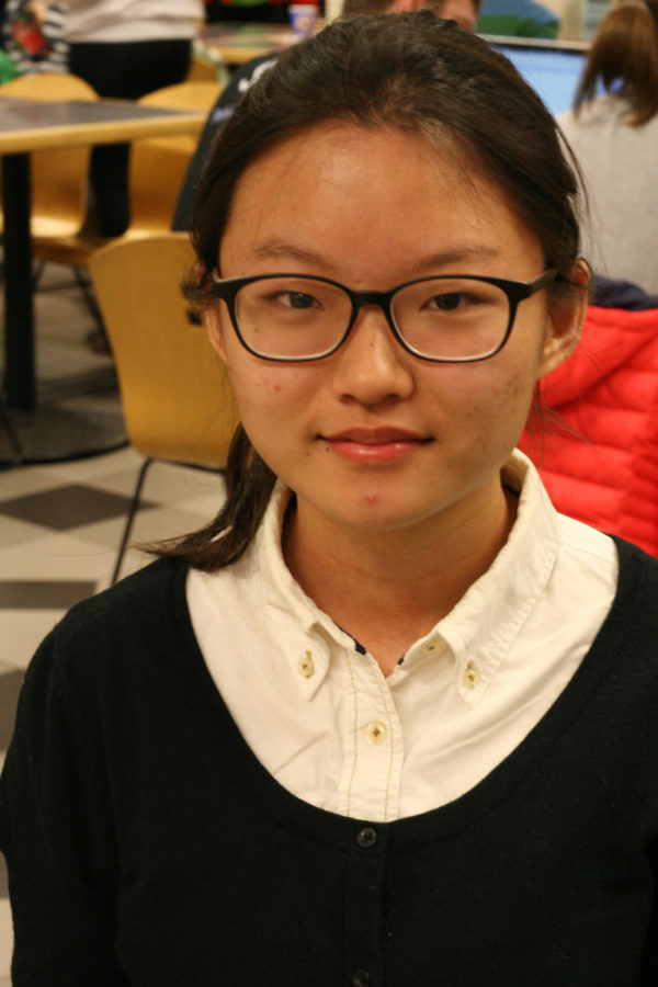 Qiuchen Lu, freshman in management from Anhui, China, will go back to China to visit her grandparents and see the scenery.
