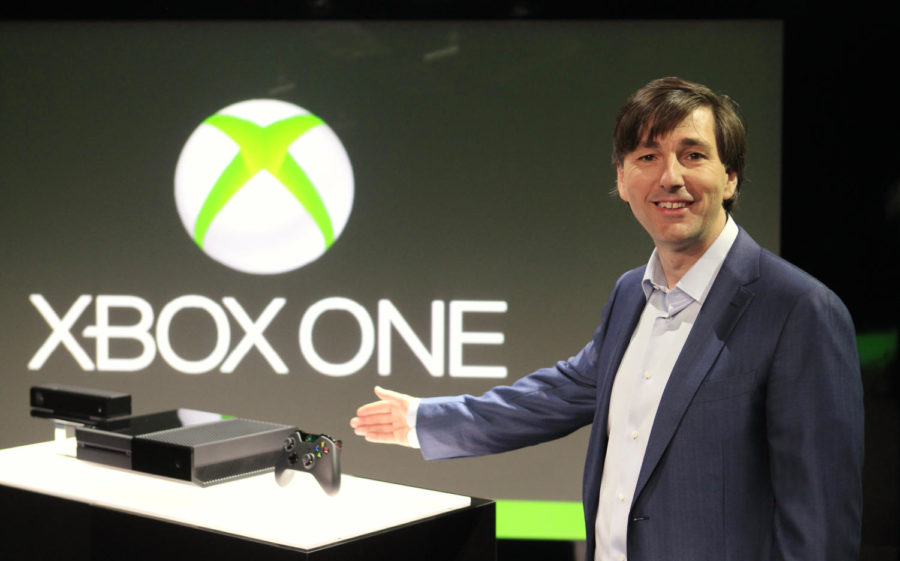 Courtesy: Don Mattrick, president for interactive entertainment business at Microsoft, seen at Xbox One reveal on Tuesday May 21, 2013 at Microsoft Studios in Redmond, Wash. (Photo by STEPHEN BRASHEAR/Invision for XBOX/AP Images)