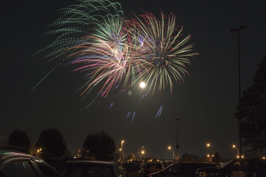 Ames held its Independence Day fireworks show on Tuesday, July 3. Ames celebrated Independence Day with fireworks, a parade and a festival on Burnett Avenue the next day.
